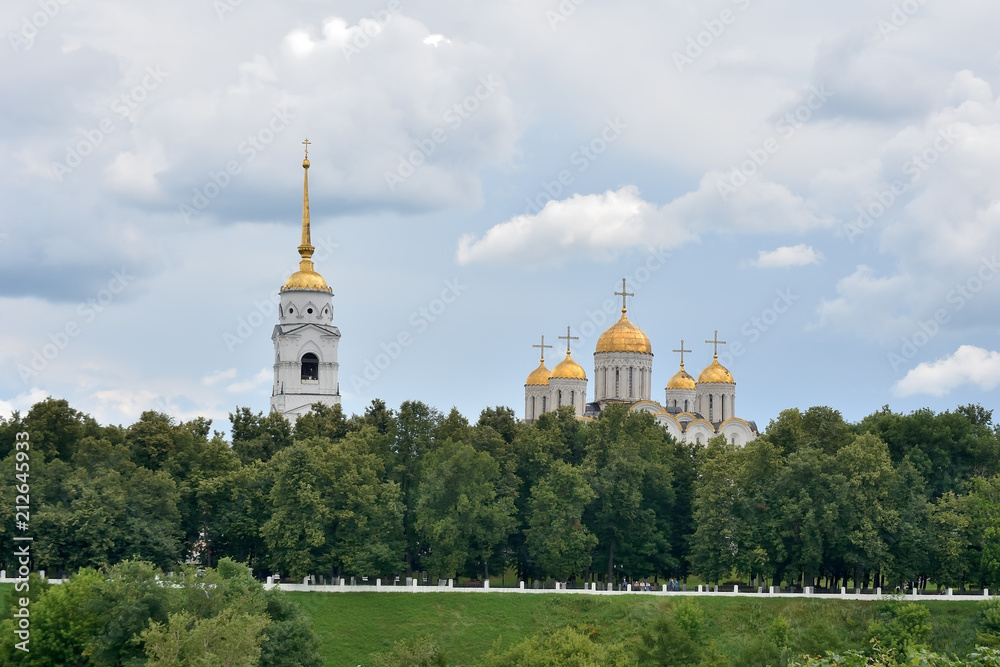 View of the assumption Cathedral in Vladimir