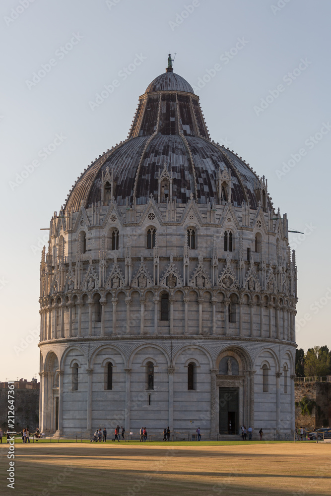 Baptistry building of Pisa