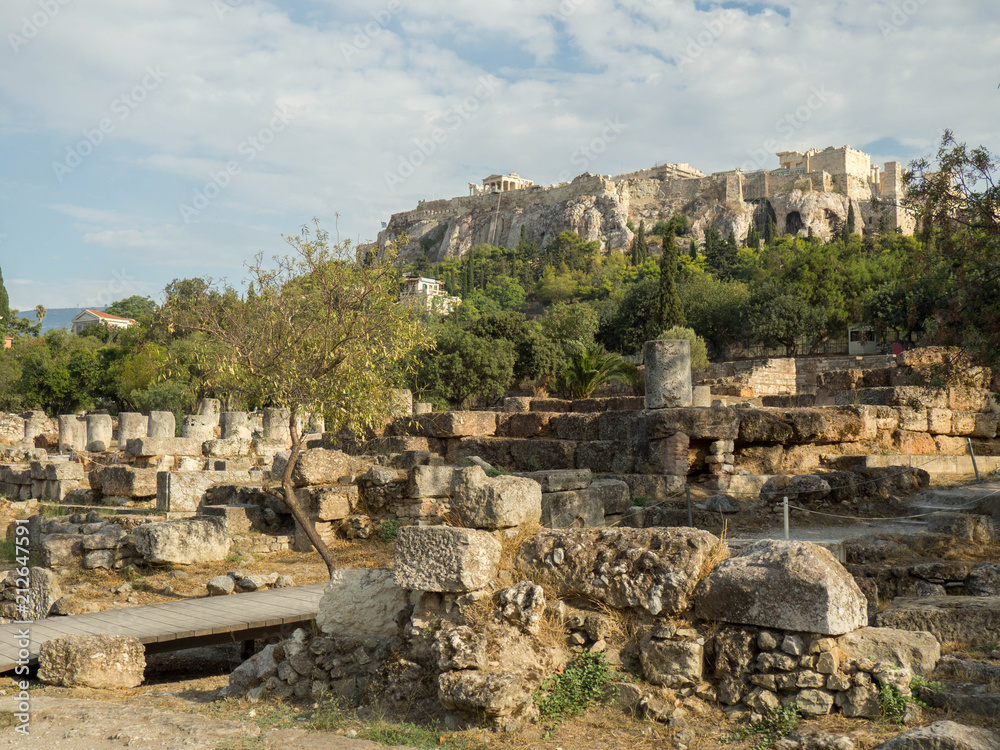 Ancient Agora ,Plaka Athens Greece