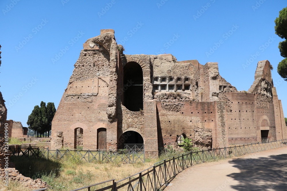 The Palatine Hill in Rome, Italy 