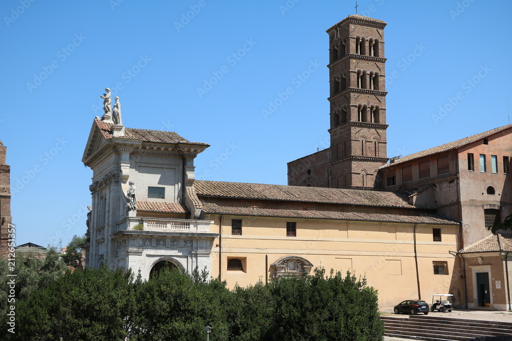 Sant’Anastasia al Palatino Church in Rome, Italy 