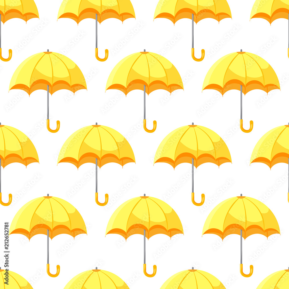 Obraz premium Seamless umbrella pattern
