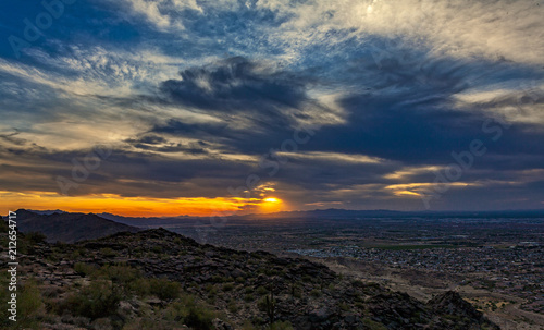 South Mountain Phoenix Sunset