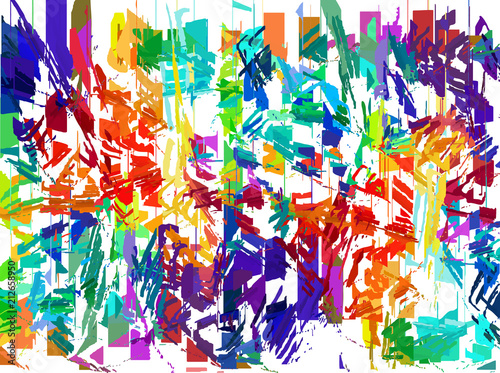 Grunge art color painting background.