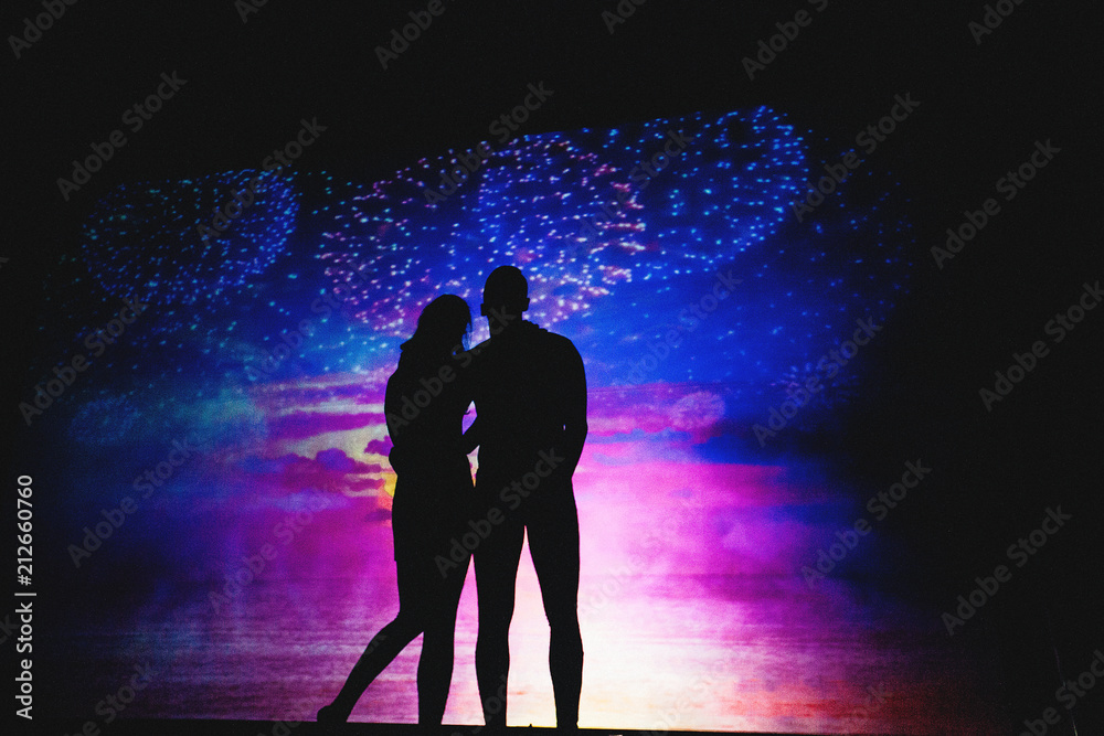 silhouette, people, couple, love, illustration, business, woman, romance, person, abstract, romantic, black, men, human, dance, light, young, concept, family, night, heart, businessman, meeting