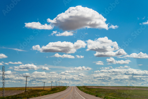 Big sky with clouds