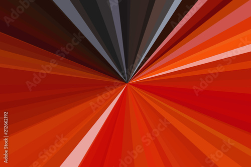 Wallpaper Mural Red abstract rays background. Colorful stripes beam pattern. Stylish illustration modern trend colors. Torontodigital.ca