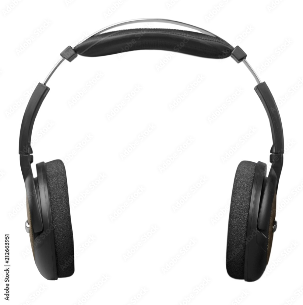 Wireless headphones - isolated image Wireless headphones - isolated image