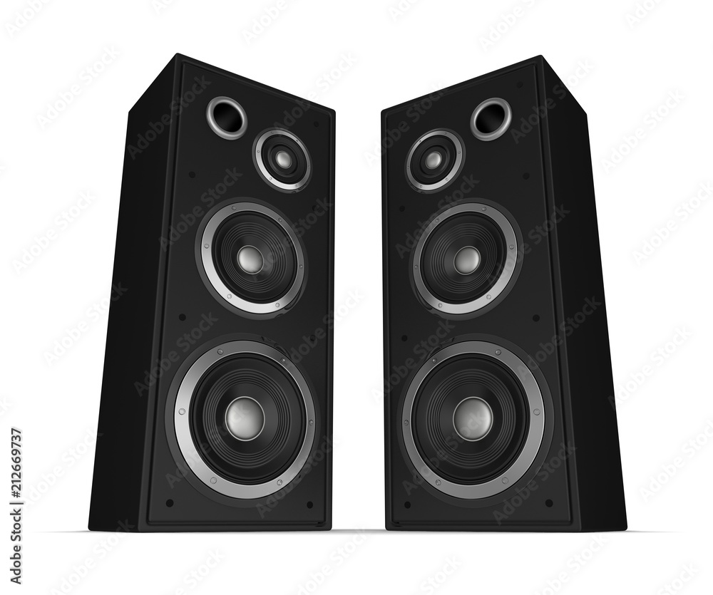 speaker concept 3d illustration speaker concept 3d illustration