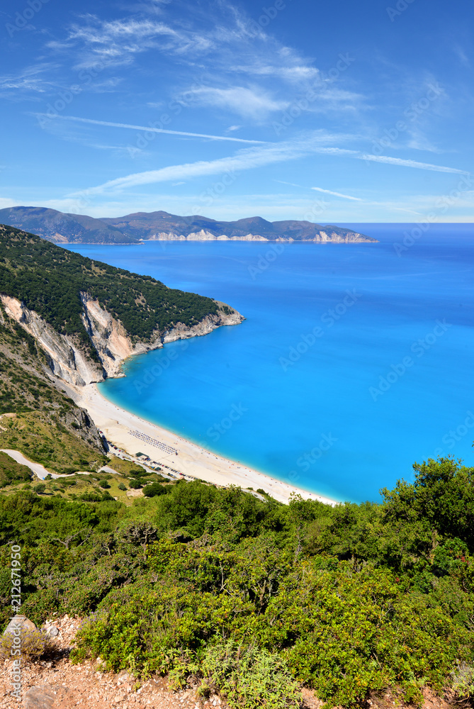 Fototapeta premium Myrtos beach - Kefalonia island, Greece