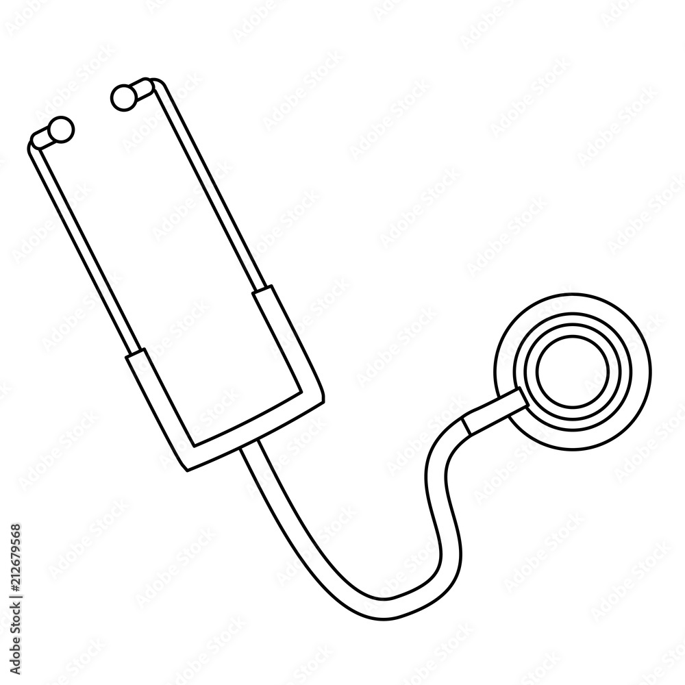 Obraz premium stethoscope icon image
