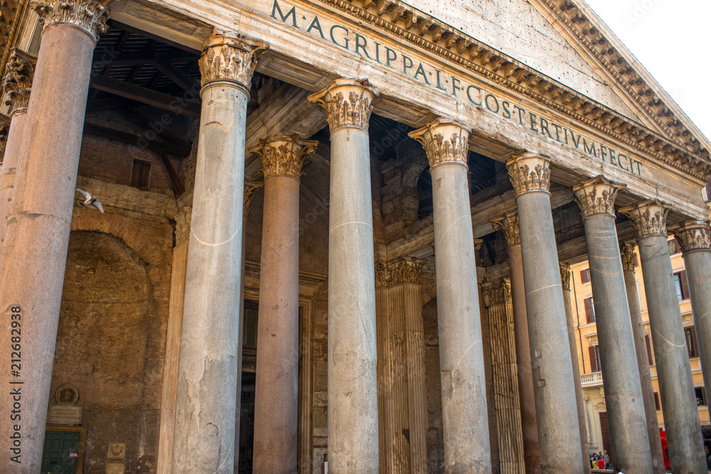 Naklejka premium Ancient Pantheon, Rome