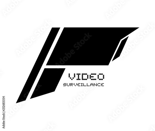 video surveillance cam icon