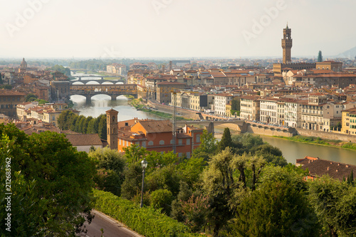 Florence and the Arno river