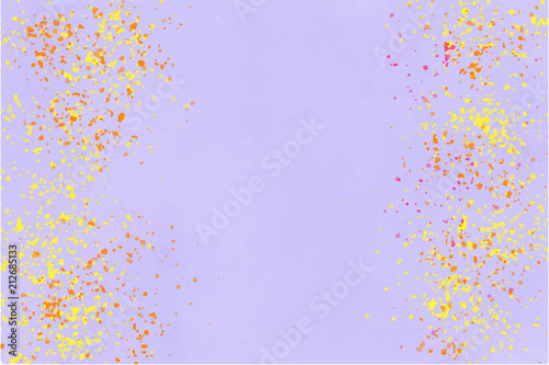イラスト　背景　花びら　水彩
