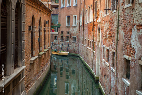 Back canal in Venice, Italy