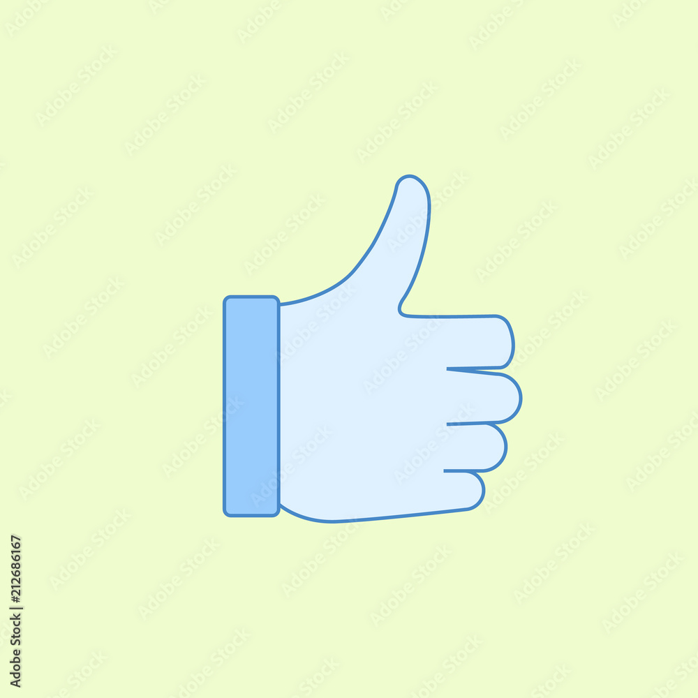 hand with a thumb field outline icon. Element of elections icon for mobile concept and web apps. Field outline hand with a thumb icon can be used for web and mobile hand with a thumb field outline icon. Element of elections icon for mobile concept and web apps. Field outline hand with a thumb icon can be used for web and mobile