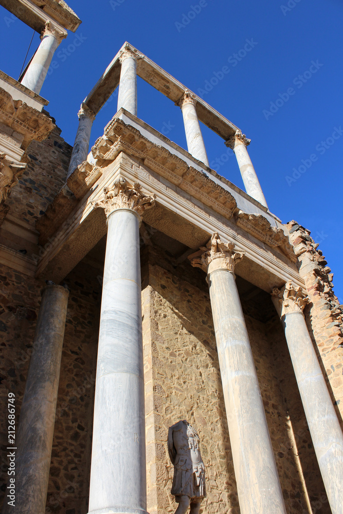 Roman ruins in Merida