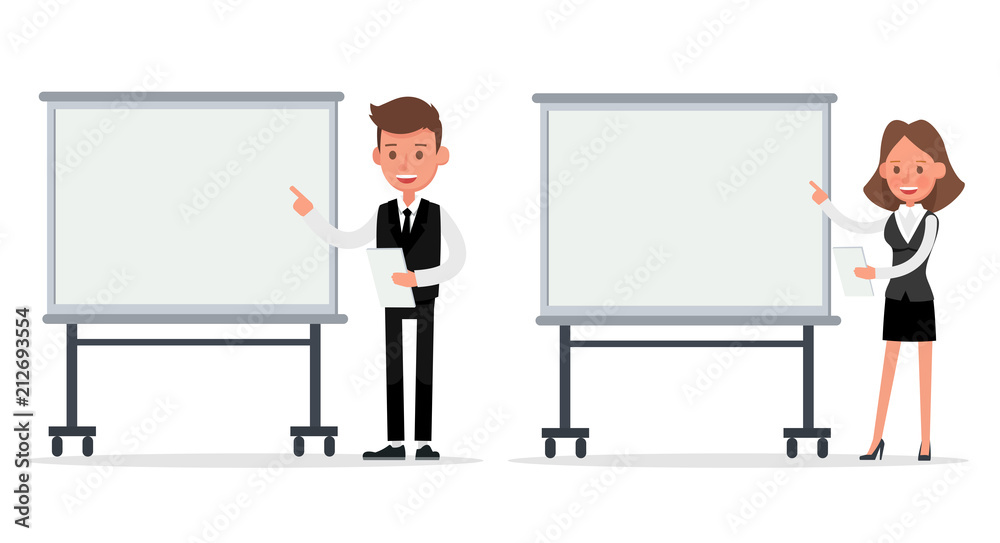 Set of Businessman and Businesswoman character vector design. no40 Set of Businessman and Businesswoman character vector design. no40