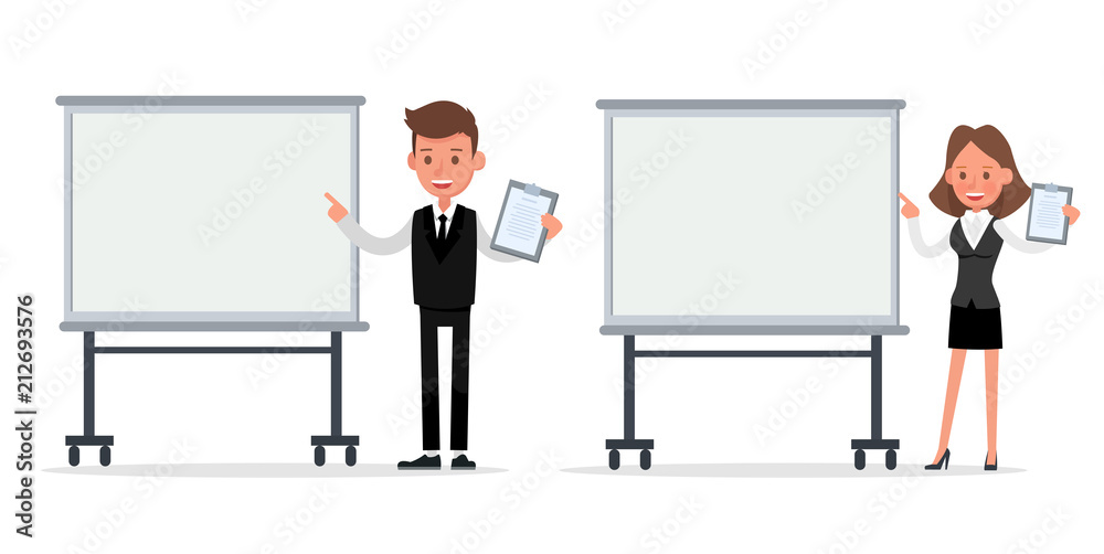 Set of Businessman and Businesswoman character vector design. no41 Set of Businessman and Businesswoman character vector design. no41