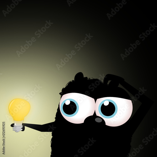 Monster mit Licht
