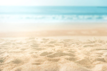 beautiful sand beach