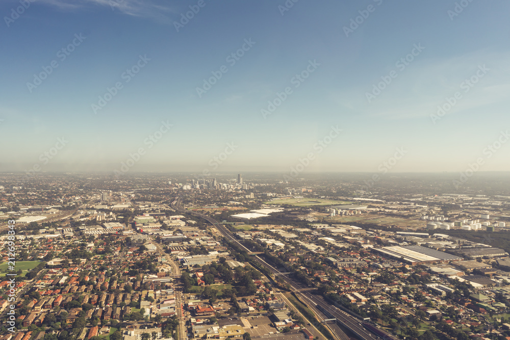 Fototapeta premium Aerial view of Sydney, Australia