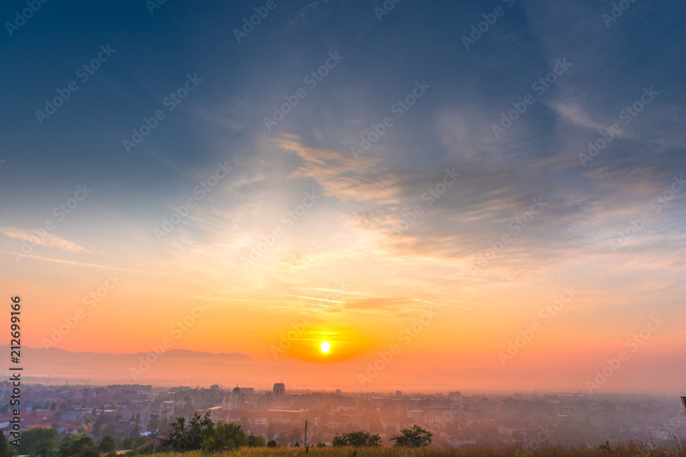 Fototapeta premium Beautiful sunset