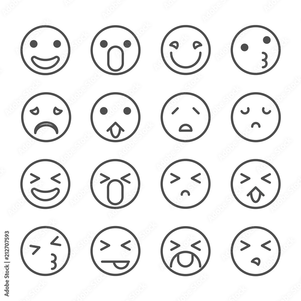 smile icon vectror smile icon vectror