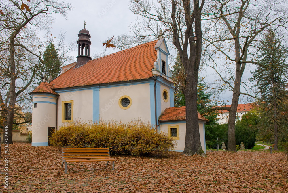 small church among the autumn nature.
small church among the autumn nature.