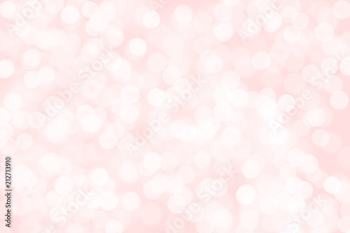 Pink bokeh abstract light background