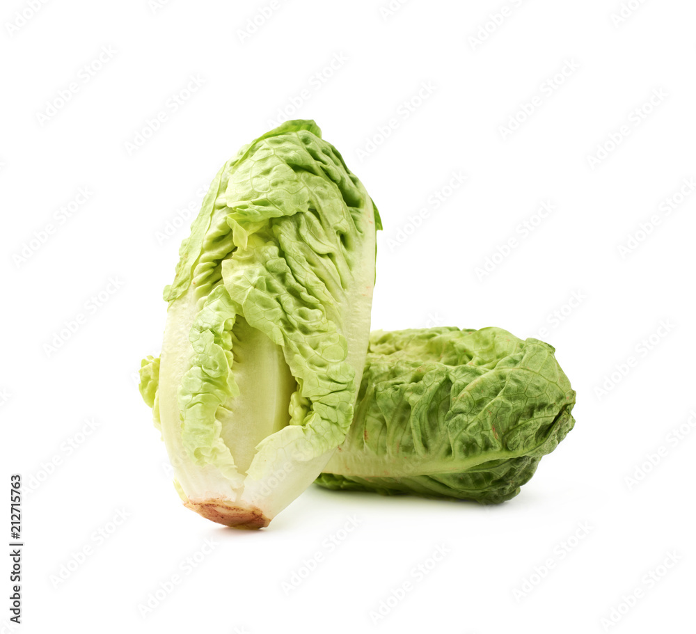 Fototapeta premium Little gem salat isolated