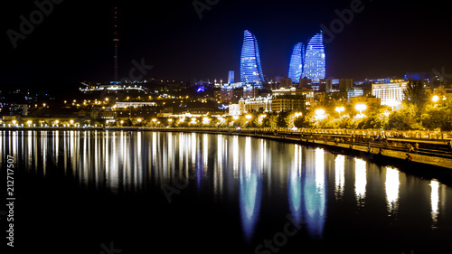 Baku at night