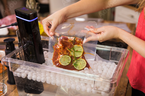 Healthy sous vide cooking.