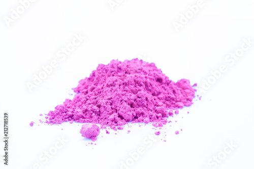 small color powder heap pink.