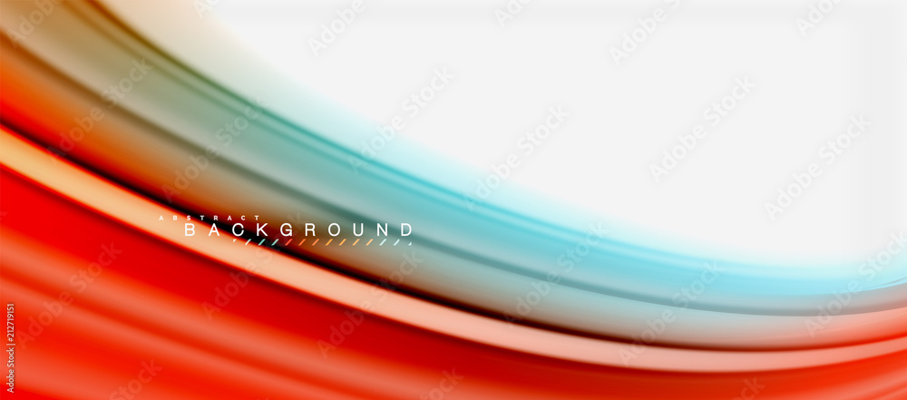 Rainbow fluid colors abstract background twisted liquid design ...