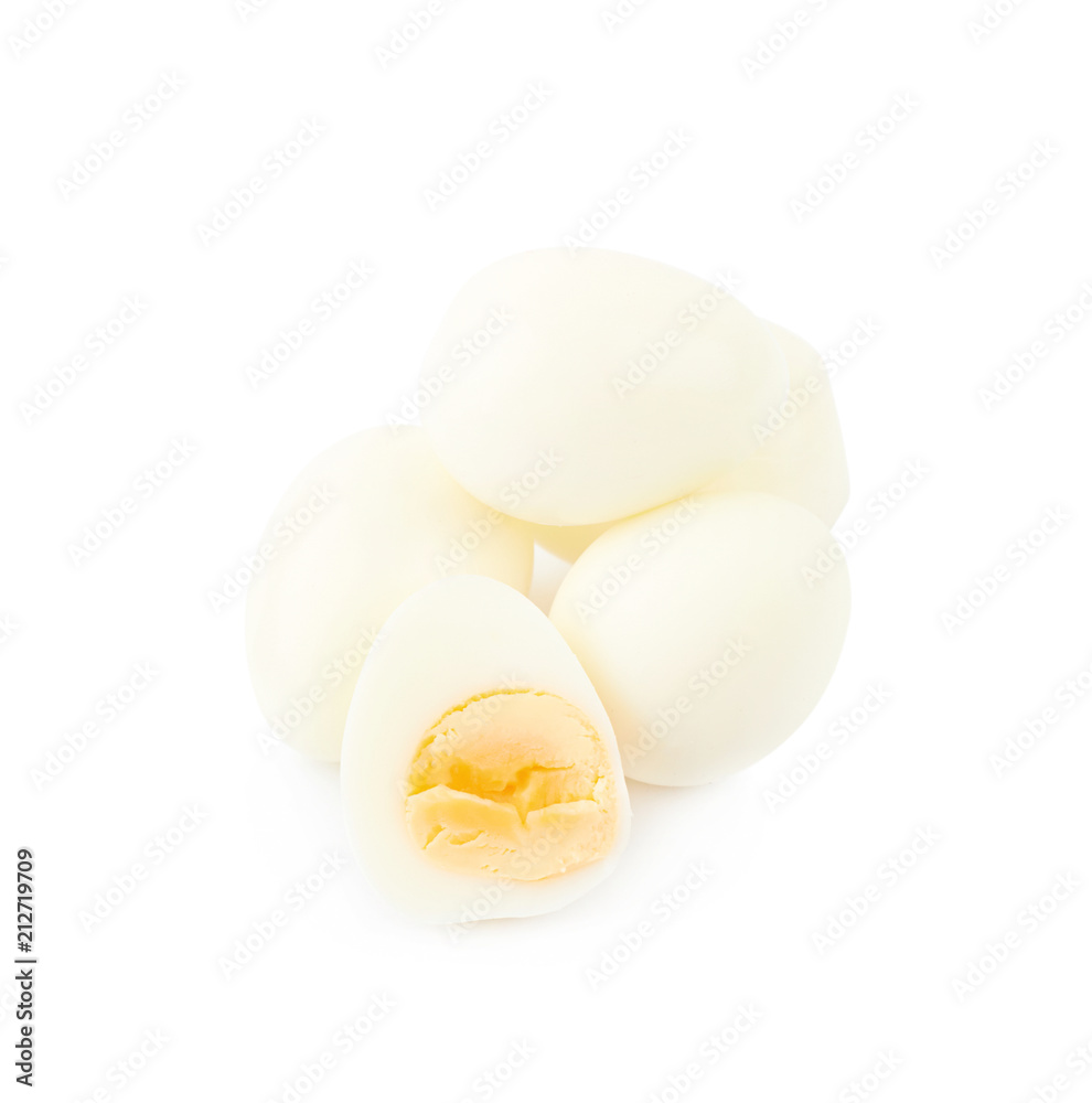 Quail egg composition isolated Quail egg composition isolated