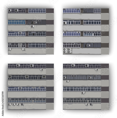 windows, pattern