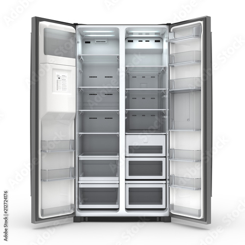 3D rendering large fridge