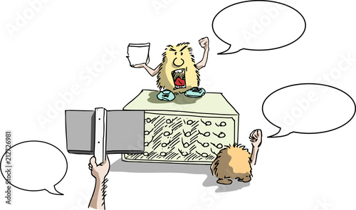 Opstand en demonstratie