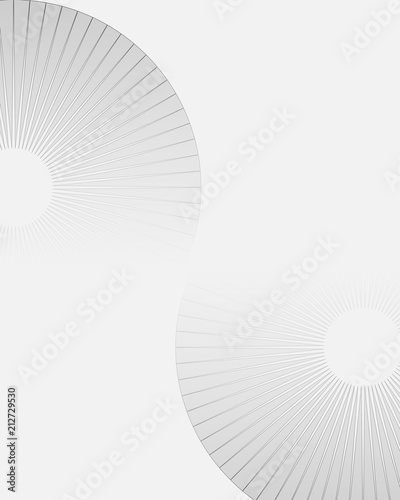 Ancient Asian Style Fan-shaped Background