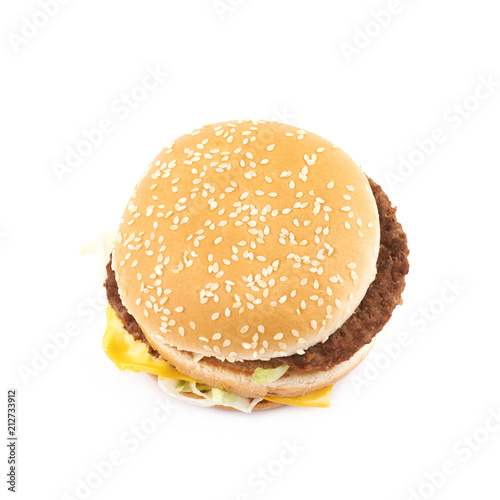 Generic burger composition isolated