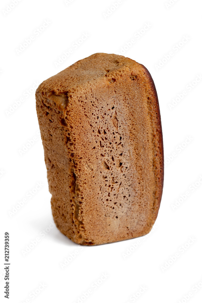 A loaf of black bread A loaf of black bread