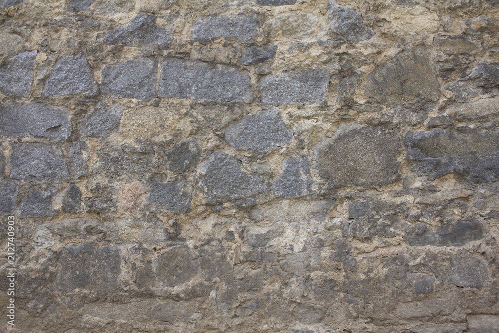 the stone wall of great stones and mortar the stone wall of great stones and mortar