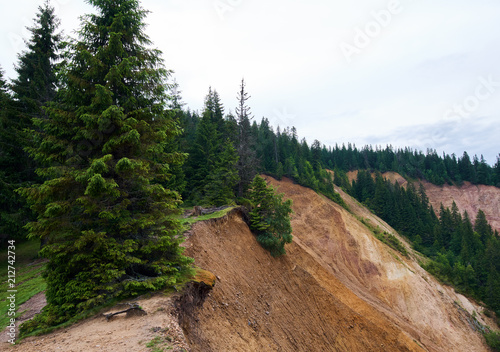 The Rusty Pit in Apuseni, Romania photo