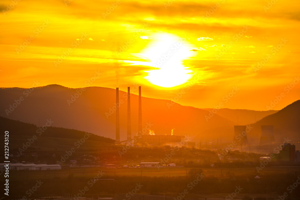 Naklejka premium Sunrise