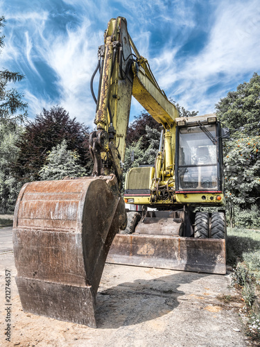 Backhoe loader