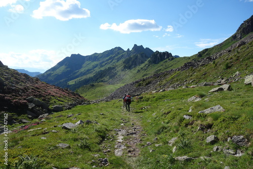 Lagorai mountain range in the eastern Alps in Trentino, Italy © logan81