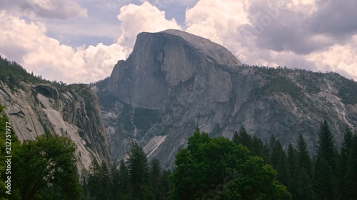 half dome mountains
