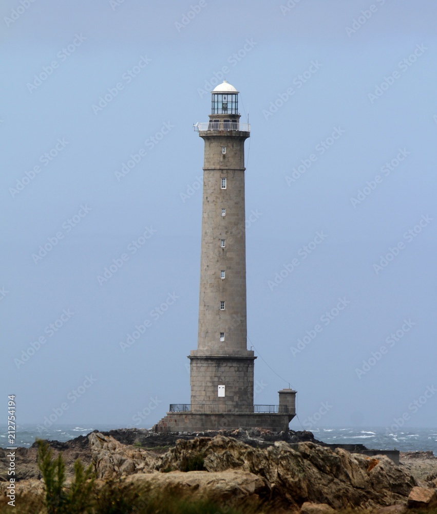 le phare de la Hague à port Goury,Auderville dans le Cotentin,Manche,Normandie,